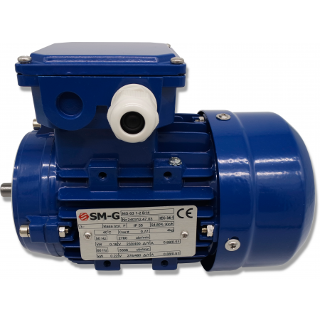 SILNIK ELEKTRYCZNY 0,18kW 400V 2780Obr 3FAZOWY